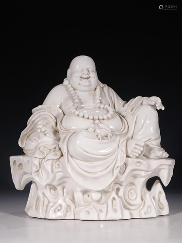 A Chinese Porcelain Figure of Buddha