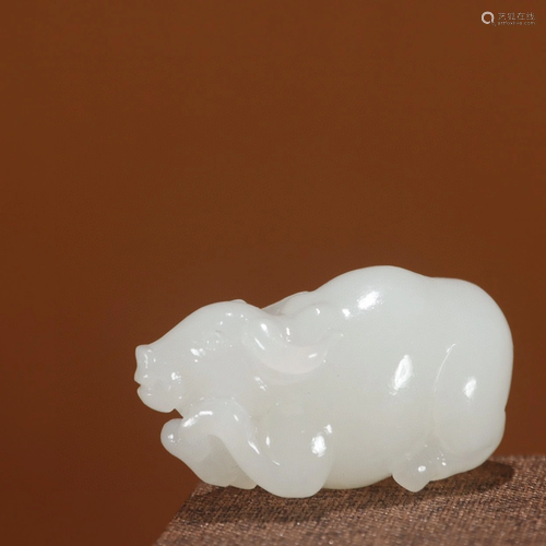 A Chinese Carved Jade Decoration