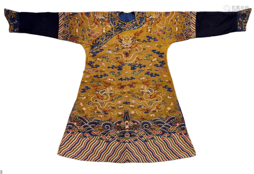 A Piece of Chinese Embroidered Robe