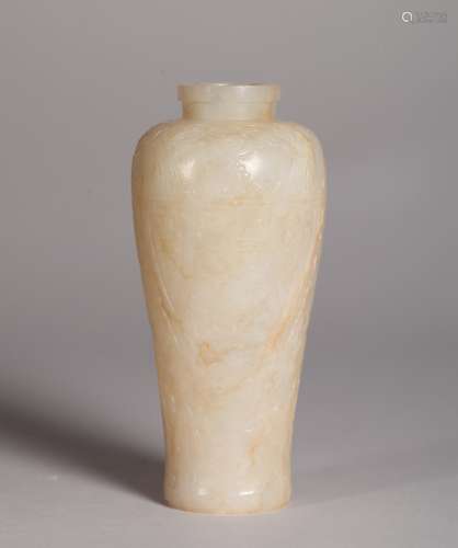 A Chinese Carved Jade Vase