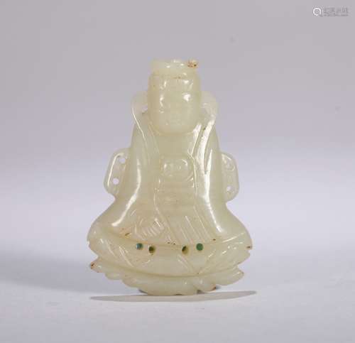 A Chinese Carved Jade Pendant