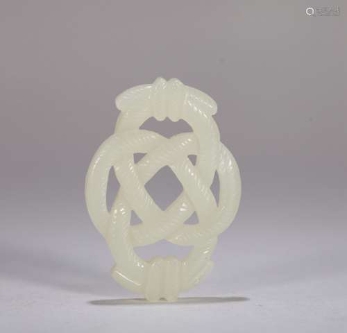 A Chinese Carved Jade Pendant