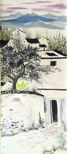 chinese Wu guanzhong's painting