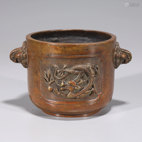 Chinese Ming Style Bronze Censer