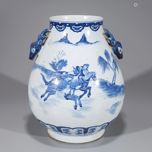 Chinese Porcelain Blue & White Vase