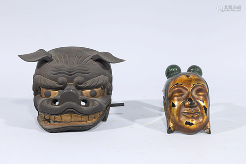 Two Japanese Masks