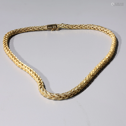 Marchisio 18k Yellow Gold Necklace