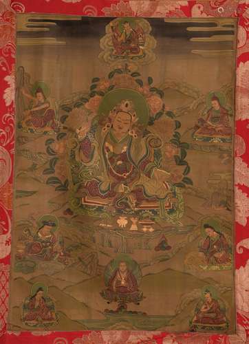 THANGKA PANEL OF GUARDIAN