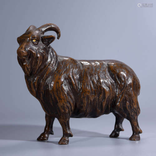 BRONZE RAM ORNAMENT