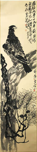 QI BAISHI, EAGLE PAINTING ON PAPER