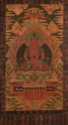 THANGKA PANEL OF AMITAYUS