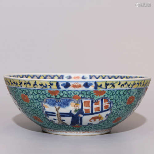  WUCAI FIGURE BOWL