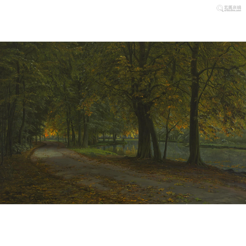 Johannes Boesen (1847-1916), EFTERAAR (AUTUMN) A