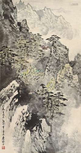 应野平（1910～1990） 黄山 立轴 纸本
