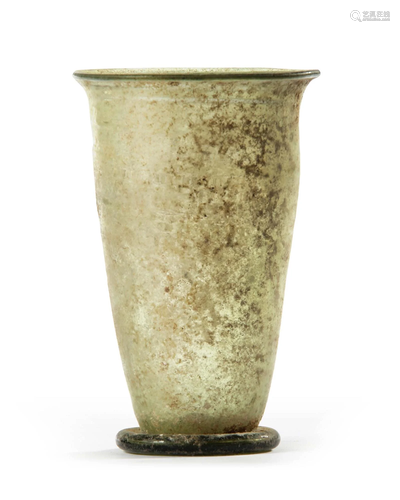 A ROMAN GLASS BEAKER, 2ND-3RD CENTURY AD