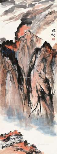 林锴（1924～2004） 山水 镜片 纸本