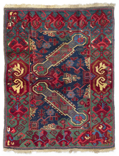 A SEICHUR MATT, CAUCASUS, 19TH CENTURY