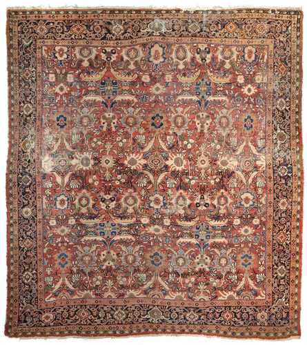 A MAHAL SULTANABAD CARPET, 19TH CENTURY