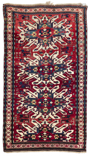 AN ADLER KAZAK RUG, 19TH CENTURY