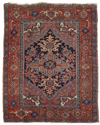 A HERIZ SERAPI RUG, 18TH CENTURY