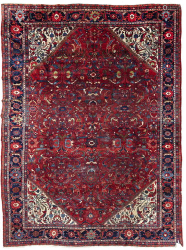 A SULTANABAD MAHAL CARPET SO CALLED CESNI MAHAL, …