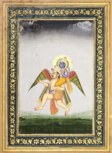 VISHNU ON GARUDA, RAJASTHAN, NORTH INDIA, 19TH C…