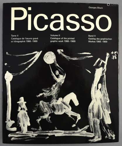 Bloch, Georges. Pablo Picasso. Tome II. Catalogue de l'oeuvr...