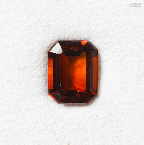 Loser oktagonaler Citrin in Madeira-Farbe, 1,88 ct.