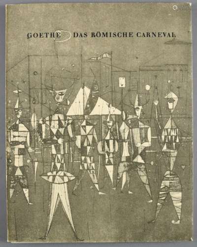 Kügler, Rudolf und Johann W. von Goethe. Das römische Carnev...
