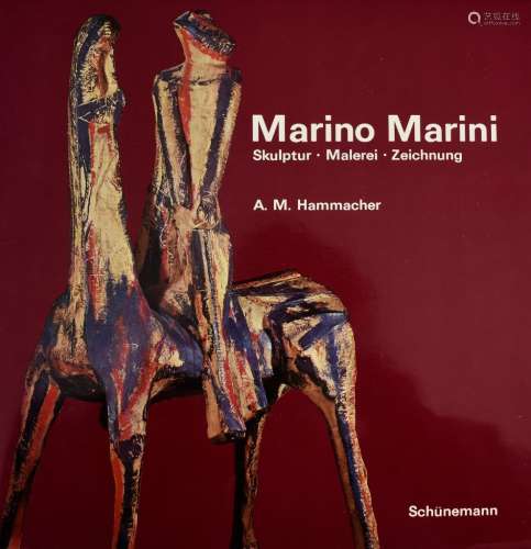 Hammacher, A.M. Marino Marini. Skulptur, Malerei, Zeichnung....