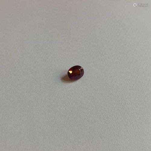 Rubis sur papier. Poids du rubis : 1,42 carat. Couleur : « S...