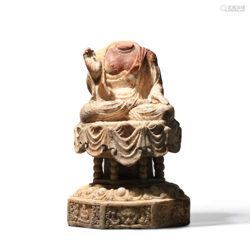 A Carved Buddha Body