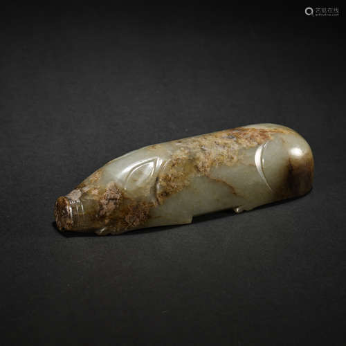 HAN DYNASTY, CHINESE HETIAN JADE PIG