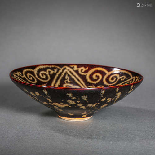 SOUTHERN SONG DYNASTY, CHINESE JIZHOU WARE SCATTERED PAPER-C...