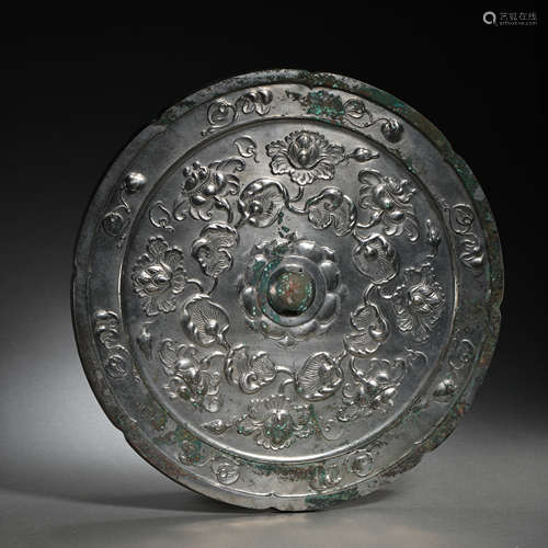 BRONZE MIRROR, LATE TANG AND FIVE DYNASTIES, CHINA