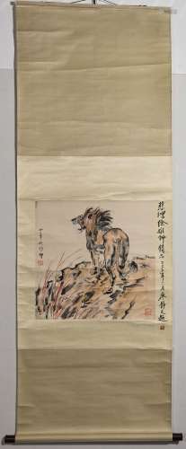 CHINESE PAINTING AND CALLIGRAPHY-XU BEIHONG MARK