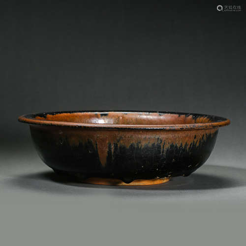 CIZHOU WARE BLACK GLAZED CUP, JIN DYNASTY, CHINA