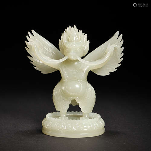 HETIAN JADE HUMAN, QING DYNASTY, CHINA