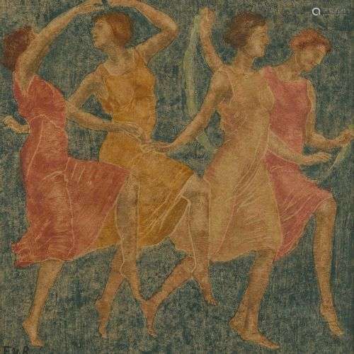 François de Ribaupierre (1886-1981) Danse de quatre femmes, ...