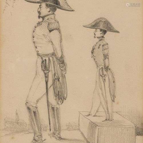 Rodolphe Toepffer (1799-1846) Général Négrier et Général Leb...