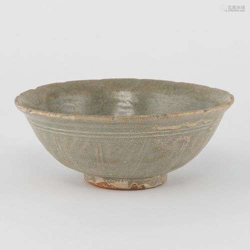 Bol, Chine, dynastie Song (960-1279) Porcelaine émaillée cél...