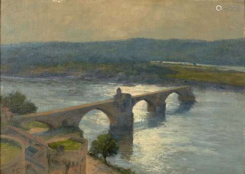 Louis Agricol MONTAGNÉ Avignon, 1879 - Paris, 1960Le pont Sa...