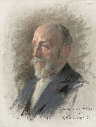 Adolphe Henri LAISSEMENT Paris, 1854 - 1921Portrait de Jules...