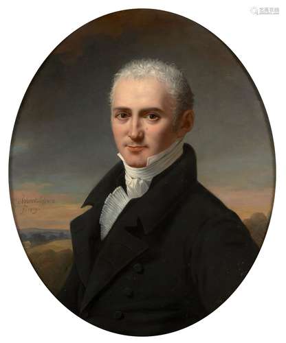 Robert LEFÈVRE Bayeux, 1755 - Paris, 1830Portrait d'homme en...