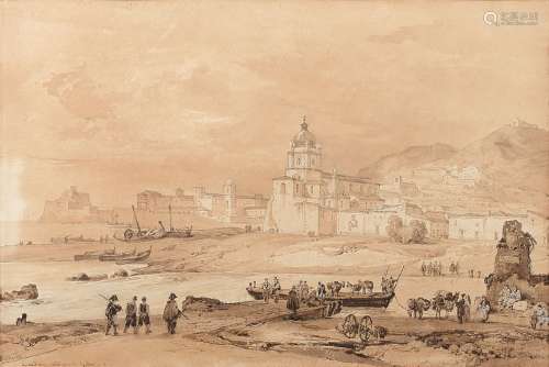 Achille VIANELLI Port-Maurice, 1803 - Bénévent, 1894Vue de l...