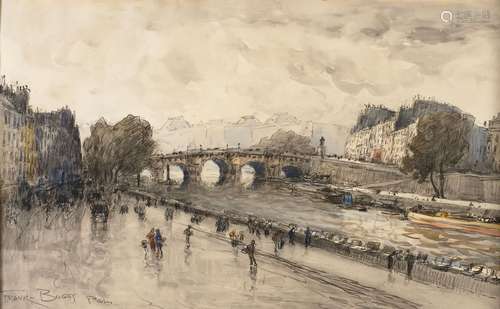 Frank Myers BOGGS Springfield, 1855 - Meudon, 1926La Seine e...