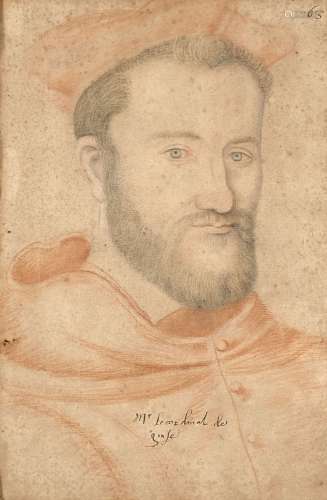 Ecole française du XVIe siècle Portrait du cardinal Charles ...