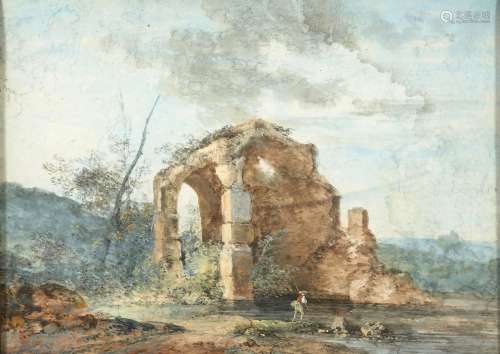 Louis-Gabriel MOREAU Paris, 1740 - 1806Ruines antiques inspi...