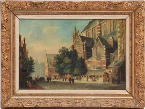 Signed Cornelisse, Cityscape