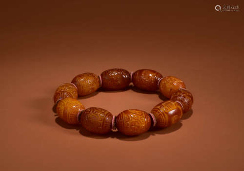 BEESWAX BEADS CHILONG HAND STRING